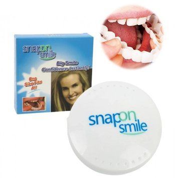 Вініри для верхніх зубів Snap On Smile, професійний, білий A-352 фото