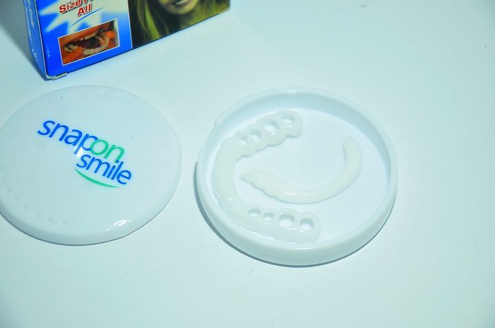 Вініри для верхніх зубів Snap On Smile, професійний, білий A-352 фото