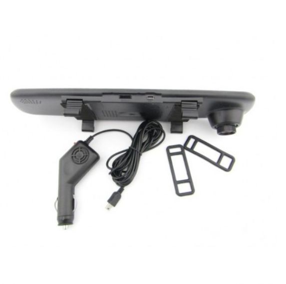 Відеореєстратор-дзеркало заднього виду, DVR 138E, екран 2.8", автоматичний, цифровий, автомобільний відеореєстратор pr65638462 фото