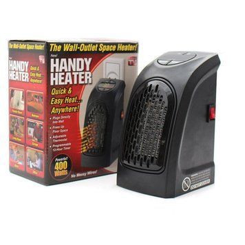 Міні обігрівач 400 Вт з термостатом Handy Heater, цифровий, складаний, LED, для дому A-39 фото