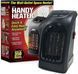 Міні обігрівач 400 Вт з термостатом Handy Heater, цифровий, складаний, LED, для дому A-39 фото 5