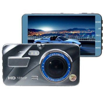 Видеорегистратор для автомобиля c задней камерой Dual Lens A10 / F9 / V2 Full HD 1080 H31 4,3 дюйма, 4.3", цифровой, аккумуляторный Ven885414 фото