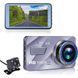 Відеореєстратор для автомобіля із задньою камерою Dual Lens A10 / F9 / V2 Full HD 1080 H31 4,3 дюйми, 4.3", цифровий, акумуляторний Ven885414 фото 4