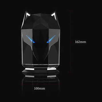 Белый Увлажнитель воздуха портативный Wolf Air Humidifier, аромадиффузор электрический с резервуаром для эфирного масла, ультразвуковой, 650 мл 2127652/2 фото