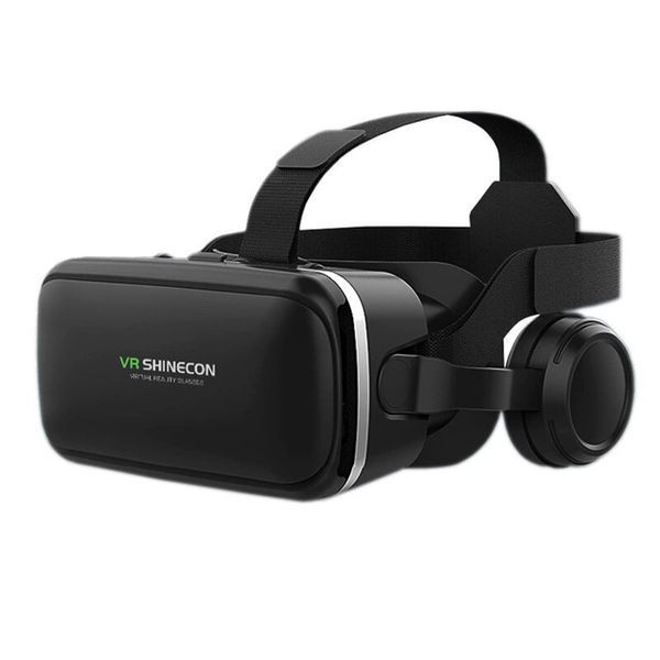 Очки 3D виртуальной реальности Трм VR Shinecon c пультом и поддержкой экранов от от 4 до 6 дюймов Черный, 2x1см, Bluetooth, для детей 20511025 фото