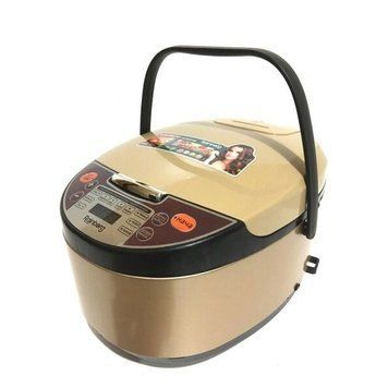 Мультиварка Rainberg Rb-6207 с фритюрницей 6 л 1500 Вт Rainberg, антипригарный, нержавеющая сталь, мощный A-133 фото