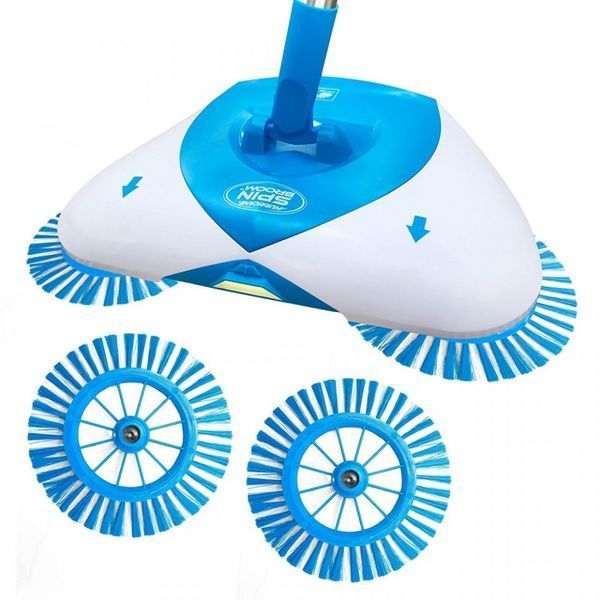 Механічний віник Hurricane Spin Broom, компактний, господарський інвентар jv5258965 фото
