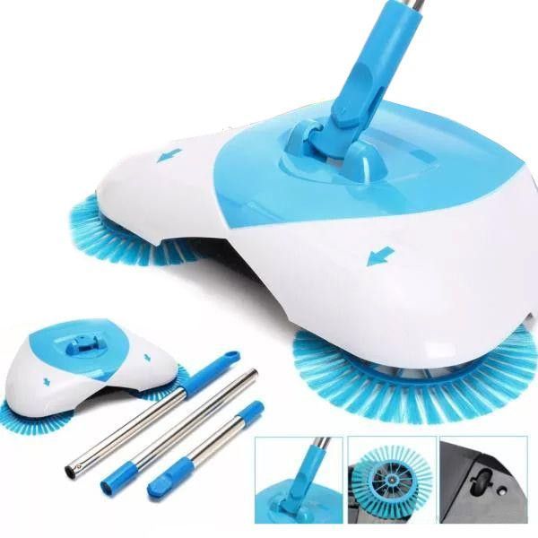 Механічний віник Hurricane Spin Broom, компактний, господарський інвентар jv5258965 фото
