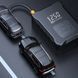 Автомобільний компресор автоматичний з дисплеєм 6000mAh 150 PSI 120W М-007 Чорний, потужний, цифровий, акумуляторний Jam5845846 фото 4