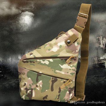 Чоловіча сумка месенджер через плече Cross Body камуфляж, 22x18x8см, складаний, компактний A-157 фото