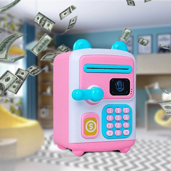Электронная копилка-сейф с кодовым замком Face Recognition Money BOX, 20x13см 2124112 фото