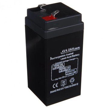 Аккумуляторная батарея 4V 4Ah Battery / Свинцово-кислотный аккумулятор, аккумуляторный, портативный, компактный, для детей A-769 фото