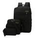 Універсальний набір рюкзак + сумка + гаманець Back-pack 3в1 Чорний, 18л, 42x33x10см, 15.6" BACK-PACK 3в1 фото 3