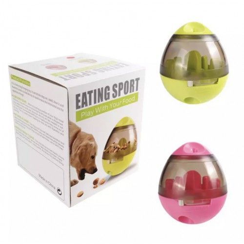 Іграшка для вихованців склянка з отвором для їжі Eating Sport, 100x100x117см, для тварин, дитяча іграшка 1143 фото