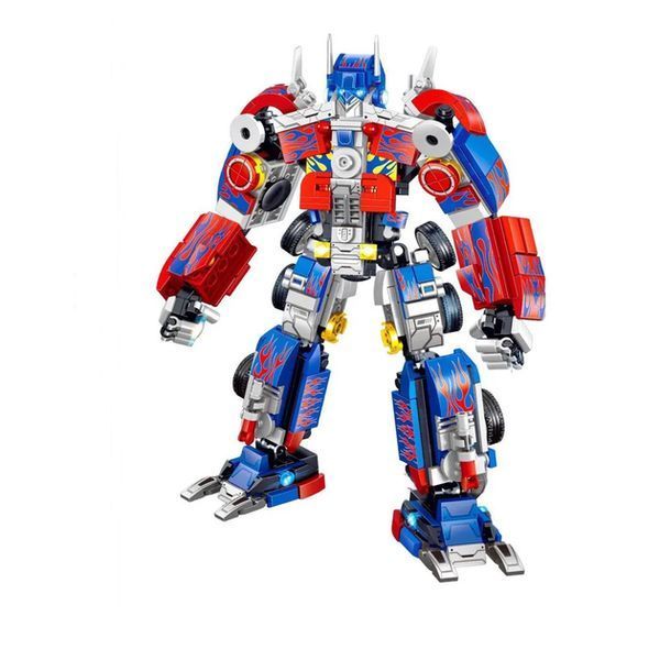 Конструктор Робот трансформер Optimus Prime Оптимус Прайм Vs Машина, набір 2 в 1, складаний, для дітей, дитяча іграшка G9515 фото
