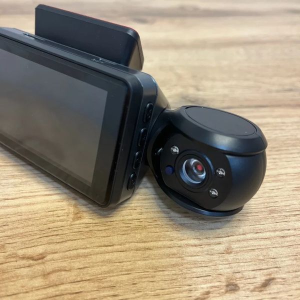Відеореєстратор Dash Cam 3 у 1, 200мАh, 105x44x30см, 2", акумуляторний, компактний, для авто, автомобільний відеореєстратор VEN-1282 фото