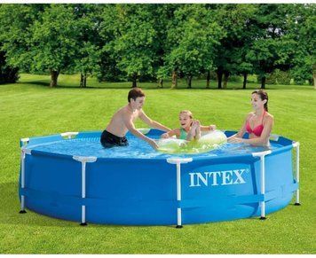 Бассейн каркасный Intex 28202 305х76 см + фильтр-насос, 85л 6903136698018 фото